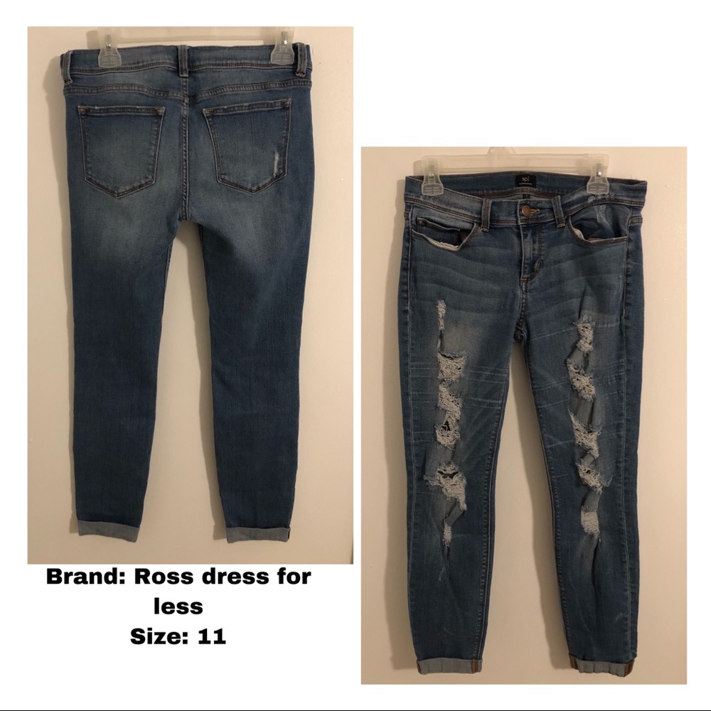 Distressed Skinny Jeans